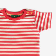 Load image into Gallery viewer, Red Stripe Short Sleeve Tee
