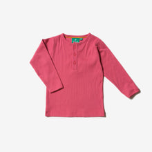 Load image into Gallery viewer, Rose Rib Long Sleeve Tee
