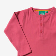 Load image into Gallery viewer, Rose Rib Long Sleeve Tee
