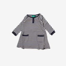 Cargar imagen en el visor de la galería, Navy Stripe Playaway Dress
