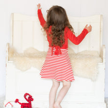 Load image into Gallery viewer, Red Little Twirler Dress
