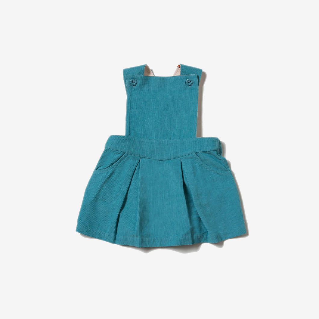 Mountain Blue Pinafore Dress