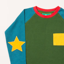 Load image into Gallery viewer, Woodland Green Star T-Shirt
