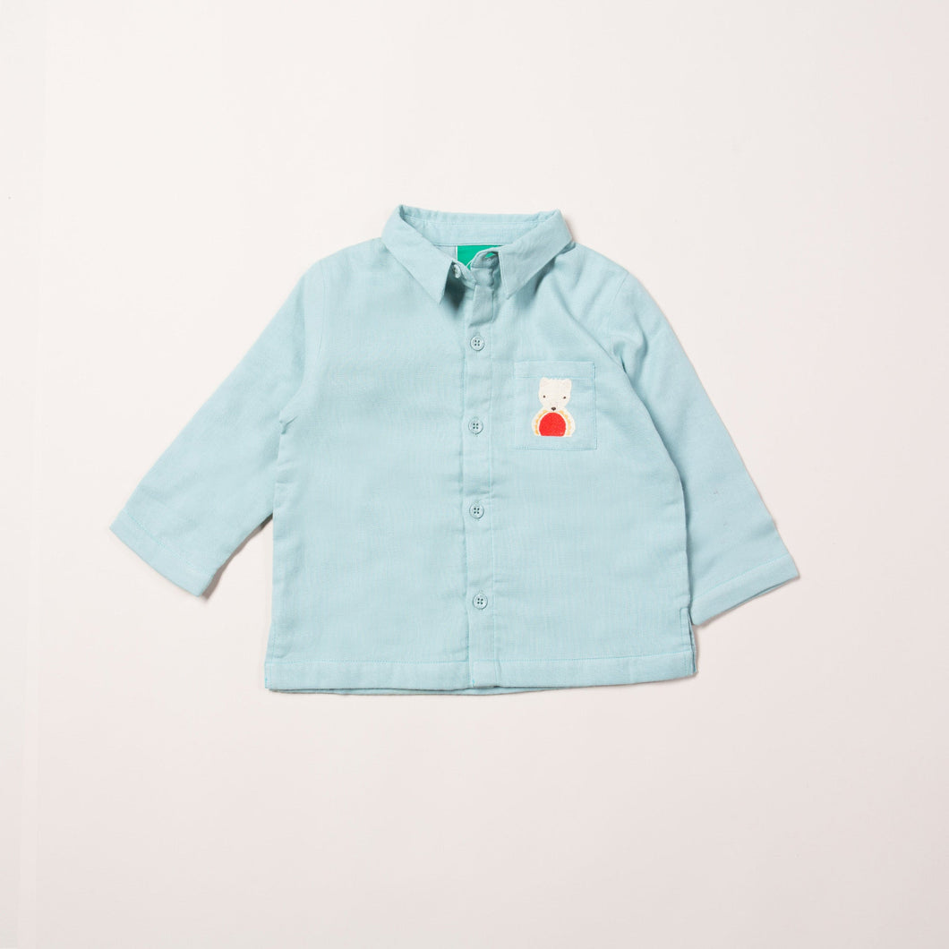 Polar Bear Embroidered Shirt