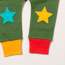 Load image into Gallery viewer, Woodland Green Star Joggers
