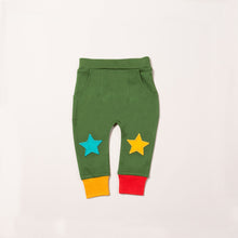 Load image into Gallery viewer, Woodland Green Star Joggers
