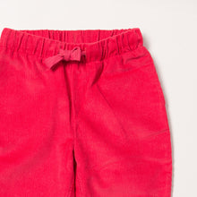 Load image into Gallery viewer, Raspberry Cord Comfy Trousers
