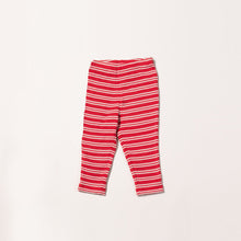 Load image into Gallery viewer, Red Stripes Forever Rib Leggings
