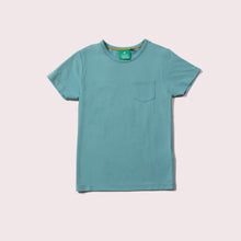 Lade das Bild in den Galerie-Viewer,       Little-Green-Radicals-Blue-Pocket-Short-Sleeve-T-Shirt
