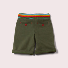 Lade das Bild in den Galerie-Viewer, Little-Green-Radicals-Green-Jogger-Shorts-Back
