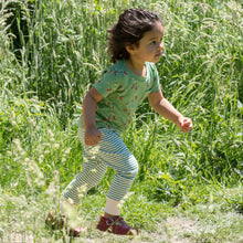 Cargar imagen en el visor de la galería,       Little-Green-Radicals-Green-T-Shirt-And-Jogger-Playset-With-Strawberry-Print-Kid
