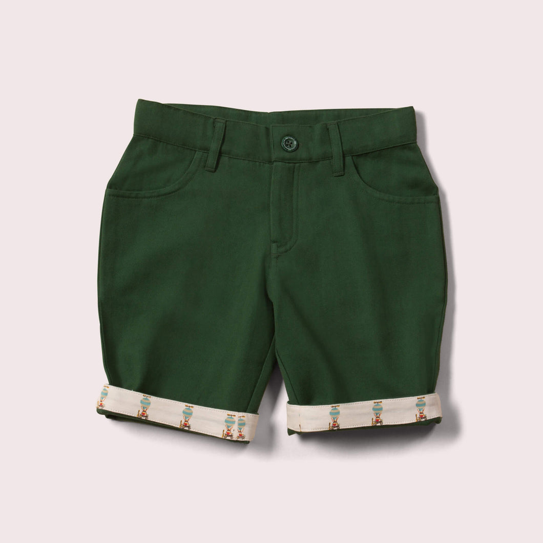       Little-Green-Radicals-Green-Twill-Sunshine-Shorts