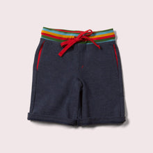 Cargar imagen en el visor de la galería, Little-Green-Radicals-Navy-Jogger-Shorts
