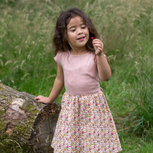 Cargar imagen en el visor de la galería,    Little-Green-Radicals-Pink-Little-Twirler-Dress-With-Ladybird-Print-Kid
