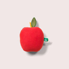 Load image into Gallery viewer,    Little-Green-Radicals-Red-Organic-Soft-Toy-In-Apple-Shape
