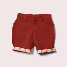 Lade das Bild in den Galerie-Viewer, Little-Green-Radicals-Red-Twill-Sunshine-Shorts
