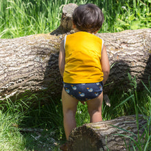 Load image into Gallery viewer,       Little-Green-Radicals-Striped-Organic-Underwear-Set-3-Pack-With-Whale-Print-Kid
