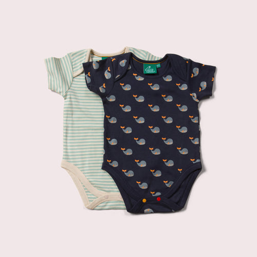     Little-Green-Radicals_Blue-Striped-Baby-Bodies-Set-Two-Pack-With-Whale-Print