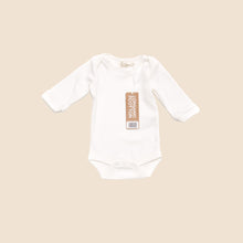 Cargar imagen en el visor de la galería, Natural Long Sleeve Baby Body - Single
