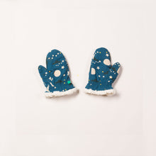 Lade das Bild in den Galerie-Viewer, Moon &amp; Stars Sherpa-Handschuhe
