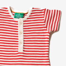 Load image into Gallery viewer, Red Stripe Summer Shortie
