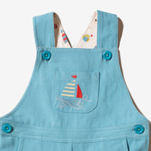 Load image into Gallery viewer, Sail Away Classic Shortie Dungarees
