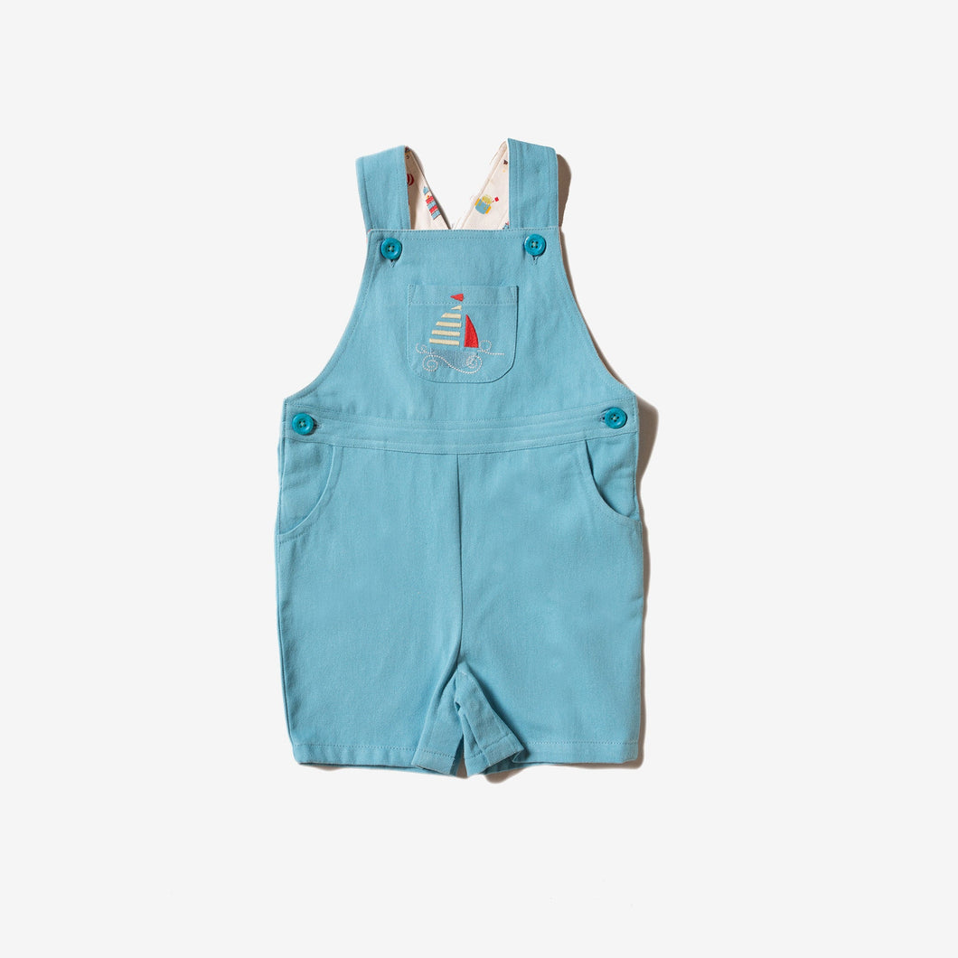 Sail Away Classic Shortie Dungarees