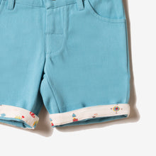 Lade das Bild in den Galerie-Viewer, Corn Silk Blue Adventure Sunshine Shorts
