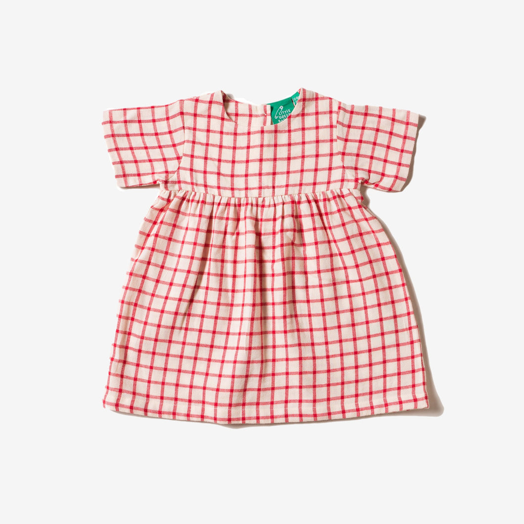 Red Check Summer Days Dress