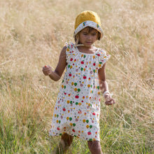 Load image into Gallery viewer, The Birds Did Sing &amp; Gold Reversible Sunhat
