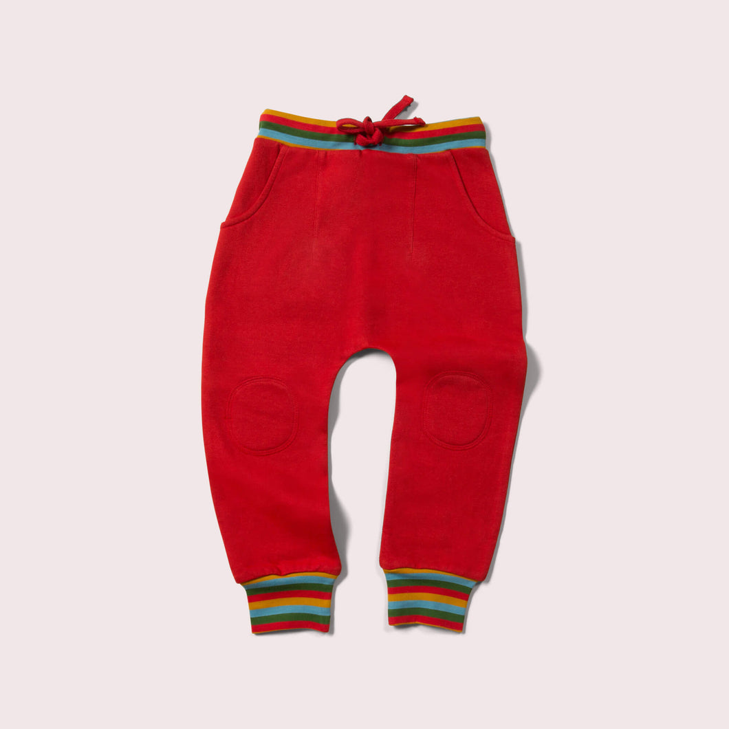 Red Marl Rainbow Organic Comfy Joggers