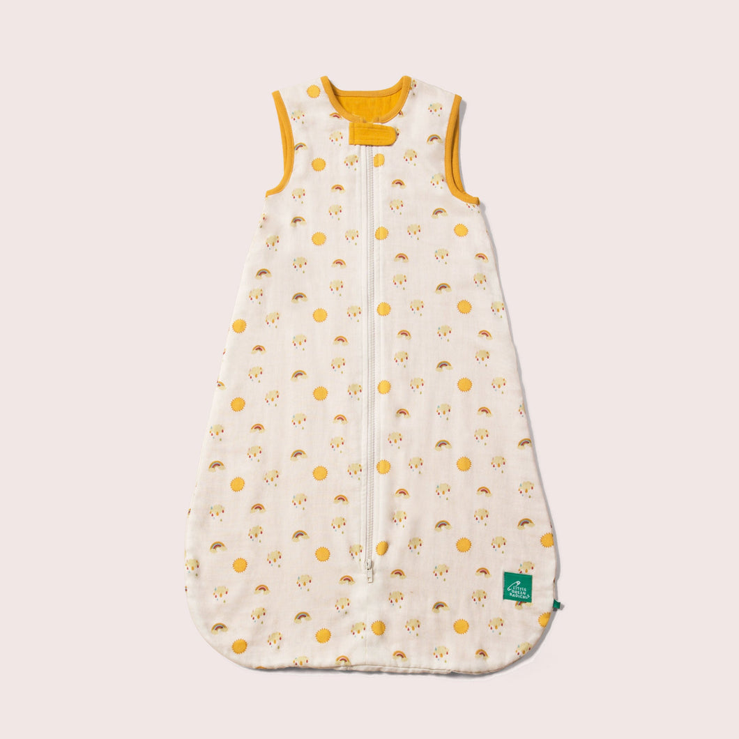 Sunshine & Rainbows Bio-Babyschlafsack - 1 Tog