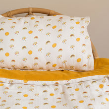 Load image into Gallery viewer, Sunshine &amp; Rainbows Organic Duvet &amp; Pillow Bed Set
