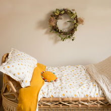 Load image into Gallery viewer, Sunshine &amp; Rainbows Organic Duvet &amp; Pillow Bed Set
