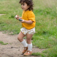 Load image into Gallery viewer, Sunshine &amp; Rainbows Organic Muslin Baby Bloomer Set - 2 Pack
