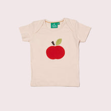 Load image into Gallery viewer, An Apple A Day Applique Short Sleeve T-Shirt
