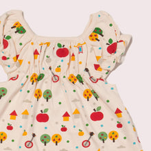 Load image into Gallery viewer, Apple Trees Interlock Playdays Dress
