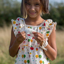 Load image into Gallery viewer, Apple Trees Interlock Playdays Dress
