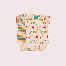 Load image into Gallery viewer, Apple Trees Organic Baby Bodies Set - 2 Pack
