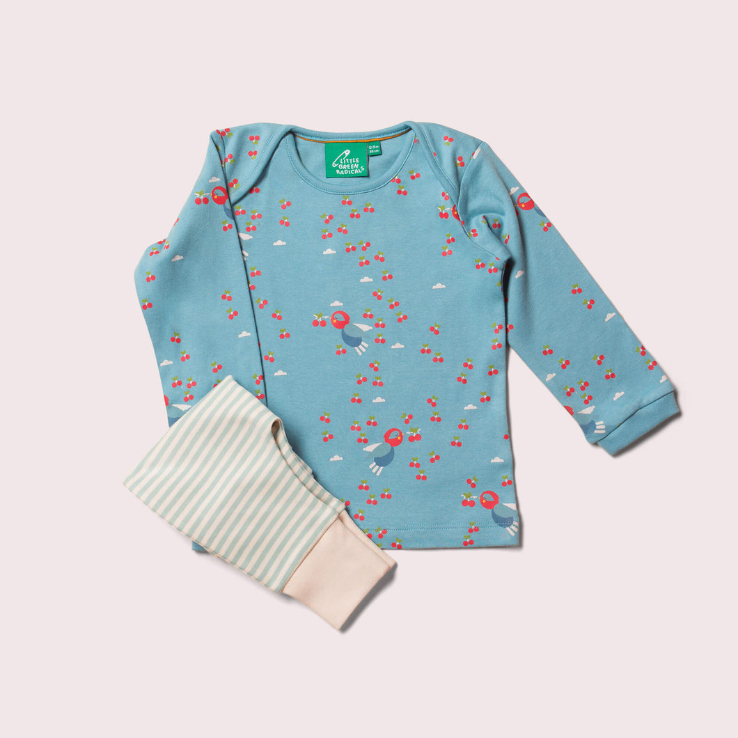 Cherry Blossom Bio-T-Shirt und Jogger-Spielset