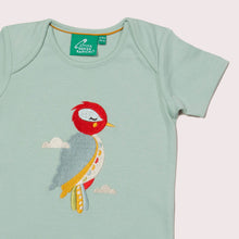 Cargar imagen en el visor de la galería, Little Woodpecker Applique Short Sleeve T-Shirt
