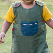 Cargar imagen en el visor de la galería, Olive Green Day After Day Adventure Dungarees
