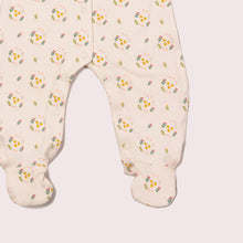 Load image into Gallery viewer, Quince Flowers Organic Babygrow
