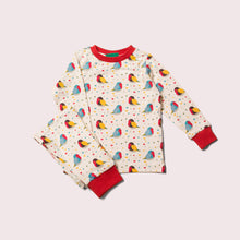 Load image into Gallery viewer, Rainbow Robins Organic Pyjamas
