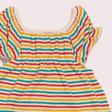 Load image into Gallery viewer, Rainbow Striped Interlock Playdays Dress
