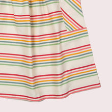 Load image into Gallery viewer, Rainbow Striped Pinny Dress
