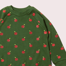 Cargar imagen en el visor de la galería, Red Apples Raglan Sleeve Snuggle Pocket Dress
