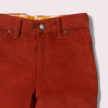 Load image into Gallery viewer, Red Corduroy Adventure Jeans
