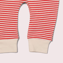 Cargar imagen en el visor de la galería, Red Striped Organic Wriggle Bottoms
