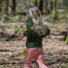 Cargar imagen en el visor de la galería, Red Striped Organic Wriggle Bottoms
